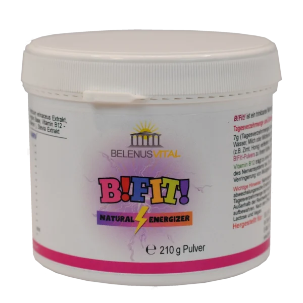 Belenus Vital B!FIT! Arginin natürlich Energizer Vitalpilze Konzentration